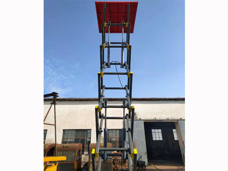 固定剪叉式液壓升降作業平臺
