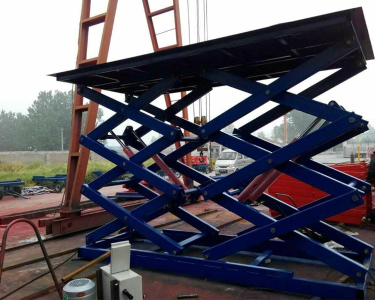 固定剪叉式液壓升降作業平臺